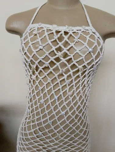 Peça de crochê