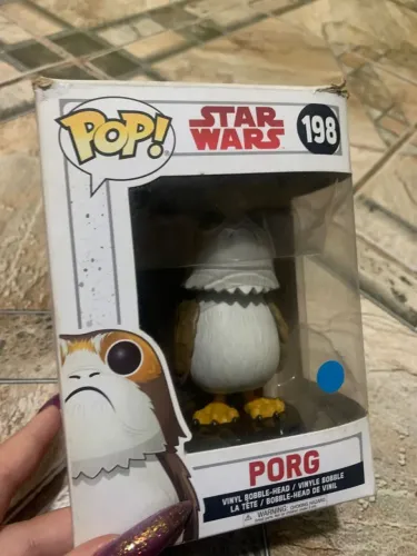 Funko Pop Porg Star Wars original na caixa
