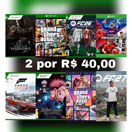 Jogos Xbox one e séries