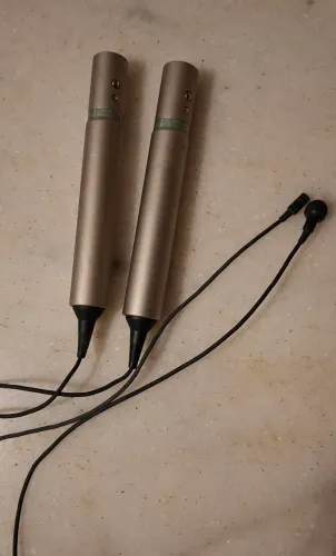 Par de Microfones de lapela Sony ECM-77B 
