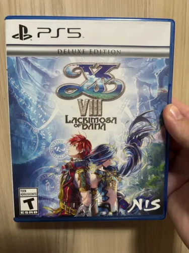 YS VIII Lacrimosa of Dana ps5 mídia física