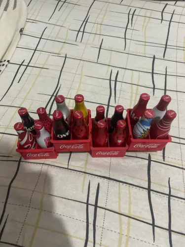 Garrafinhas da coca cola