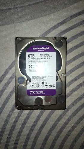HD WD Purple 6TB para CFTV / DVR / NVR