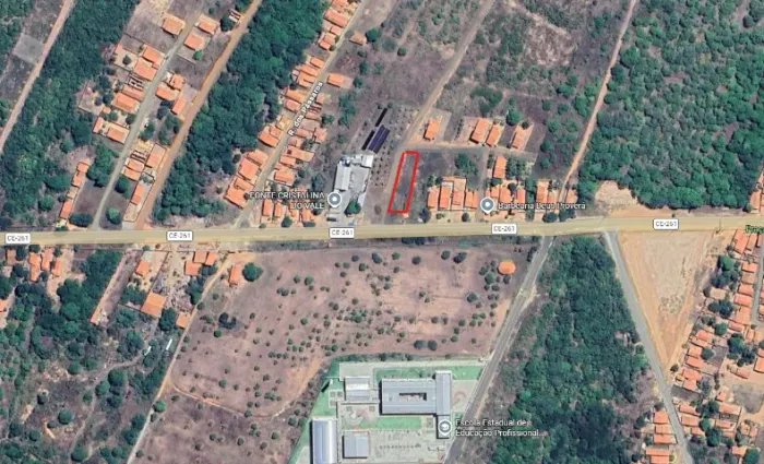 TERRENO À VENDA EM ICAPUÍ/CE - 650m² | FRENTE PARA RODOVIA
