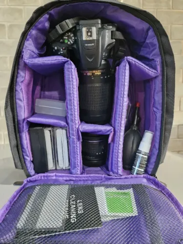Nikon D5600 com só 9.000 cliques + 2 lentes + brindes - oportunidade - motivo de saúde