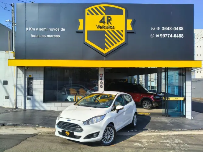 Ford Fiesta Titanium 1.6 16V Flex Power Shift 2015