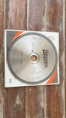 Disco de Serra Hessen 250 mm Z96 - Para corte de alumínio e MDF