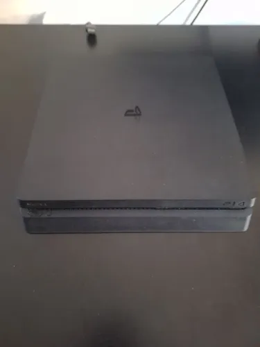 PlayStation 4 Slim 500GB + 1 Controle + Cabos (Pronto para Jogar)