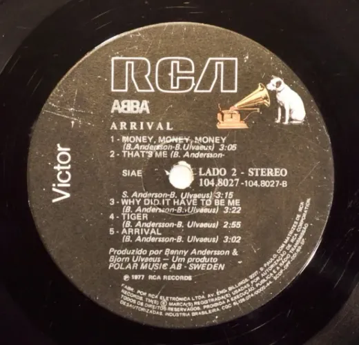 Lp Disco Vinil - ABBA - Arrival (1977)
