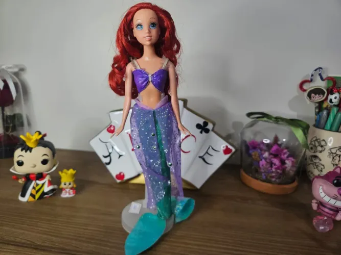 Boneca Princesa Ariel Disney Sparkle 
