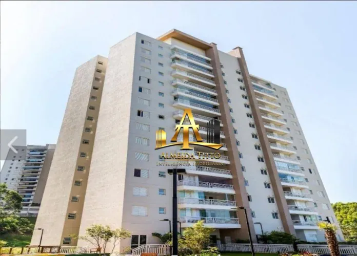 Apartamento com 1 dormitório para alugar, 94 m² por R$ 7.724/mês - Paisagem Tamboré - Sant