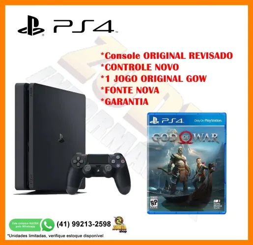 Playstation 4 original + god of war 