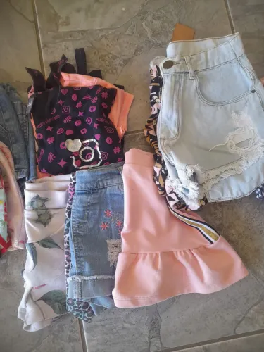 Lote roupas menina