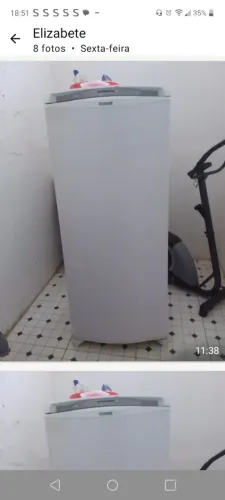 Geladeira toda boa