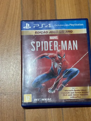 Spider-Man -Ediçao jogo do ano Ps4