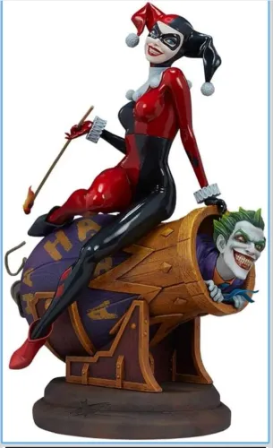 Harley Quinn and Joker Diorama Sideshow 1/5