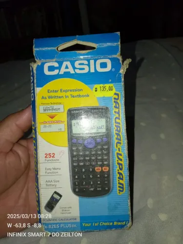 Calculadora científica pouco usada