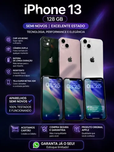 IPHONE  13  128  gigas  
