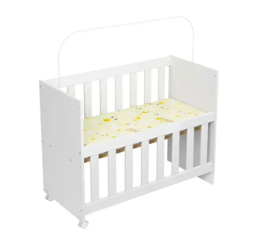 Mini Berço de bebê chiqueirinho com rodízios acompanha colchão
