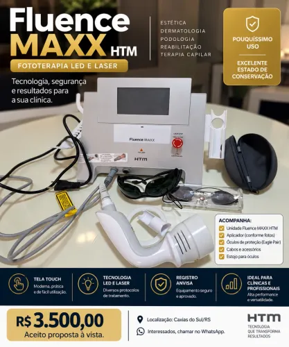 FLUENCE MAXX HTM Fluence MAXX HTM - Fototerapia LED e Laser