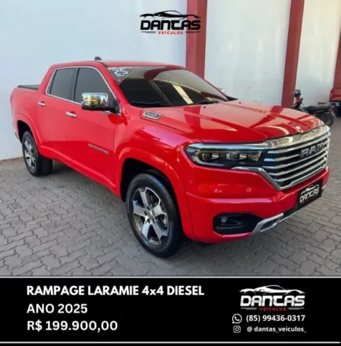 Ram Rampage Laramie 2.2 TB CD 4X4 Die. Aut. 2025