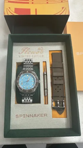 Relógio Spinnaker Fleuss 40mm Cerulean Blue Sp-5133-44