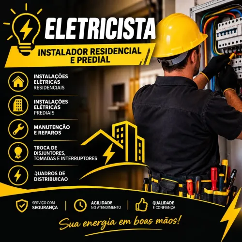 Eletricista residencial e predial