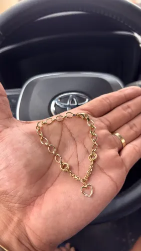Pulseira de ouro 18k / 3.8 gramas