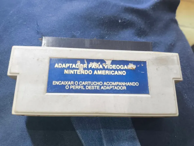 Adaptador para cartucho Nintendo 60 pinos para 72 pinos