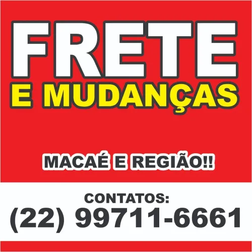 FRETES E MUDANÇAS PARA MACAÉ E REGIAO
