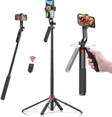 Tripé Ulanzi MA-09 1.80cm + controle