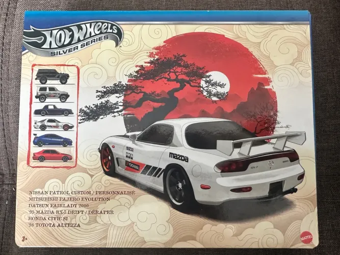 Pack Hot Wheels Silver Series JDM
