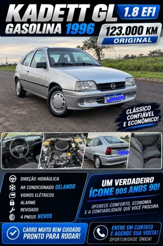 Chevrolet Kadett Gl/sl/lite/turim 1.8 1996