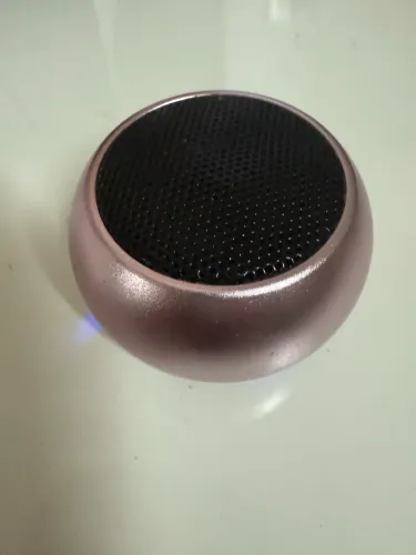 Mini Caixa Som Bluetooth Portátil Amplificada 3w  cor rosa