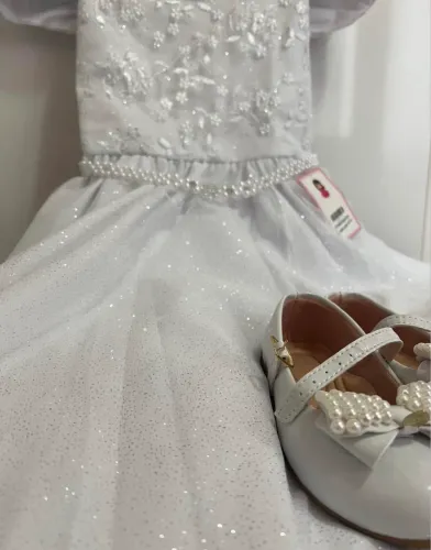 Vestido de daminha / noivinha