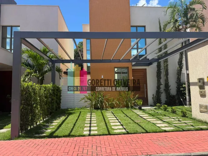 Vendo casa no Cond Reserva Murano com 3 suítes, área gourmet, e área verde