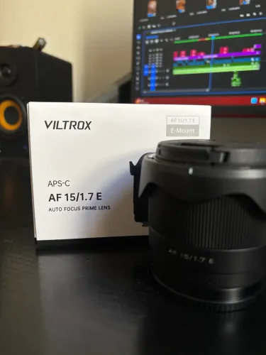 Lente Viltrox 15mm APSC - Nova