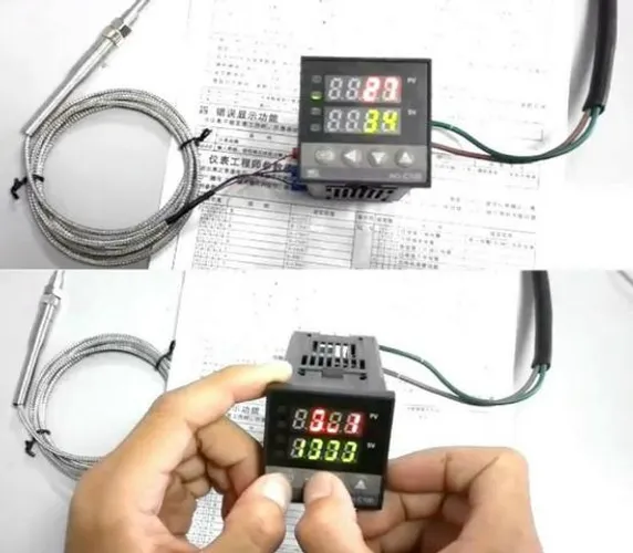 COD-AP56 Controlador Temperatura Digital Forno - Rex-C100 Arduino Automação Robotica