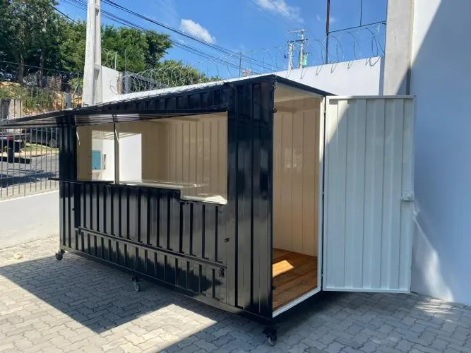 Conteiner para montar Lanchonete/restaurante