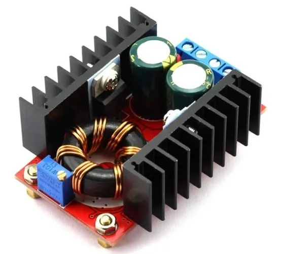 COD-AM460 Conversor Dc Step-up Regulador Tensão 10a 150w De 12v A 35v Arduino Automação