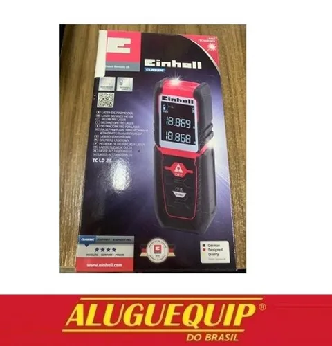 Medidor laser de distancia tc-ld 25 Einhell