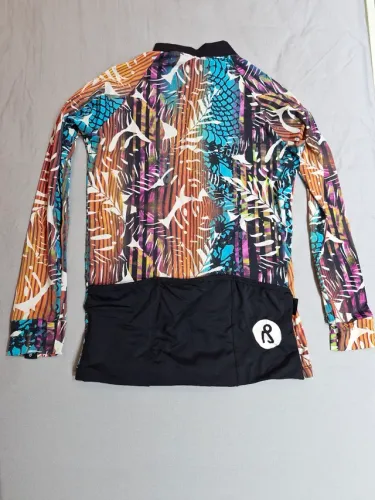 Blusa feminina de ciclismo 