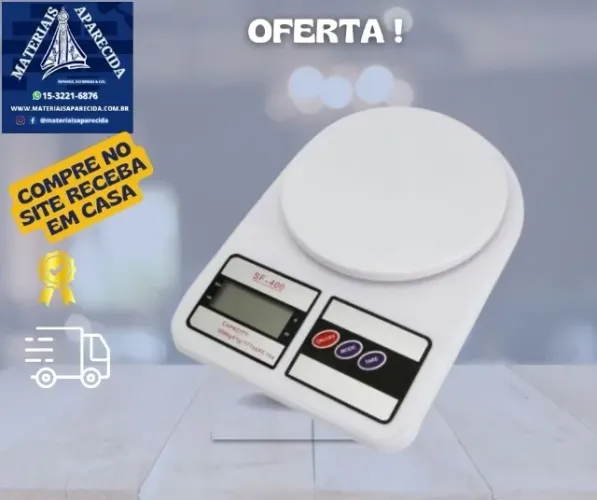 Balanca Digital Cozinha Gourmet 10kg- NOVA
