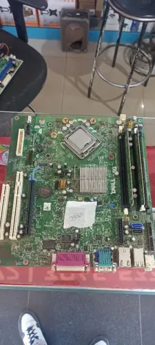 Kit placa e processador dual core 2 duo