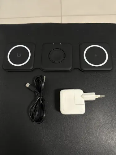 Carregador MagSafe e indução para Apple