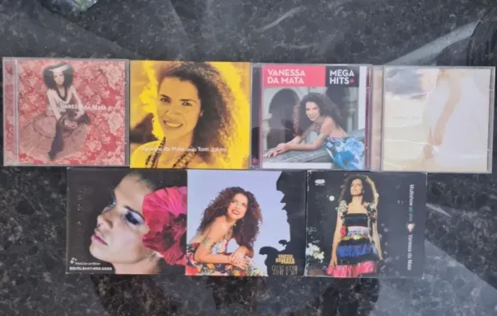 Coleção CDs Vanessa da Mata