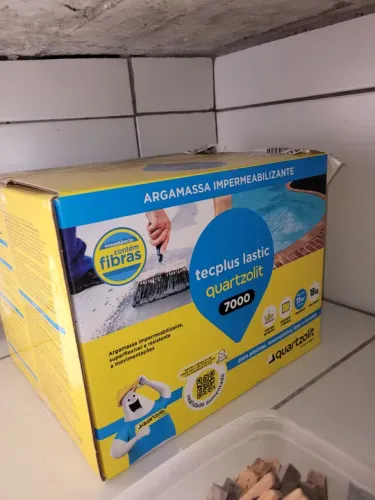 Argamassa Impermeabilizante Tecplus Lastic Quartzolit 7000 - Novo