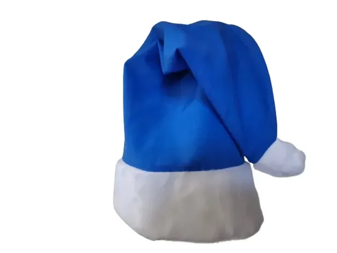 Gorro de Natal Azul