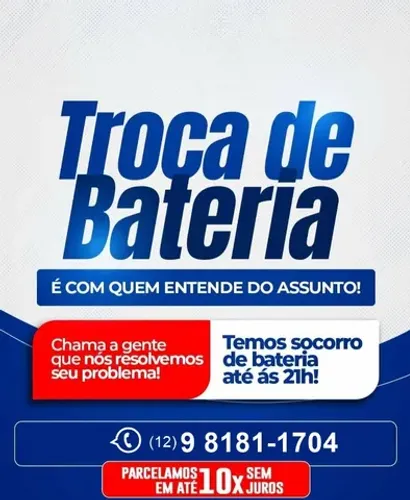Baterias de Carro - Moura / Heliar / Cral / Zetta / Suprema / Mercantil
