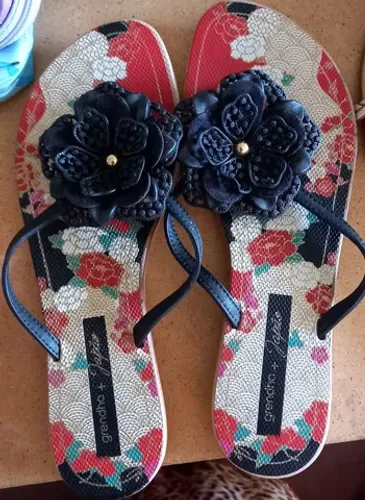 Chinelo/sandália rasteirinha Grendha